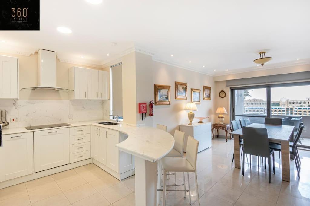 One Of A Kind, Seafront Property In St Georges Bay By 360 Estates Saint Julian's Bagian luar foto